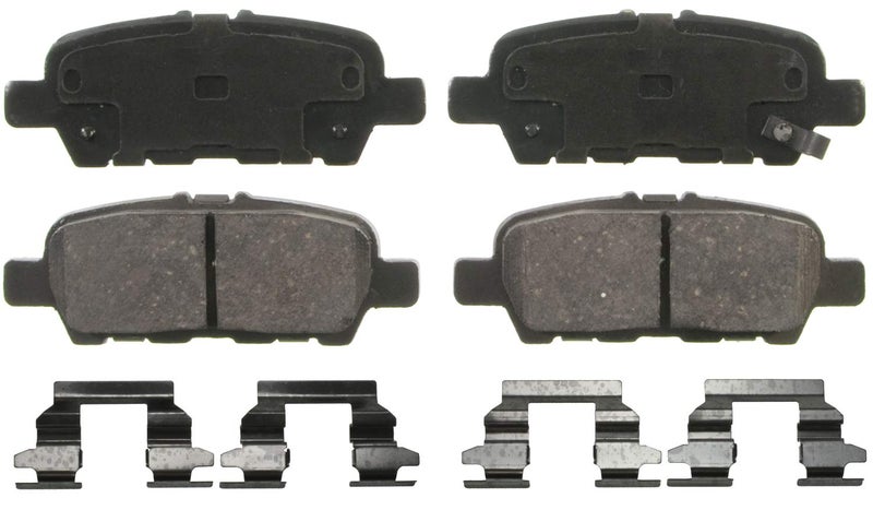 Wagner QS ZD1393 Disc Brake Pad Set Chamfered Edges for Smooth Quiet Stops Fits 20112020 Nissan Altima 20142020 Nissan Rogue