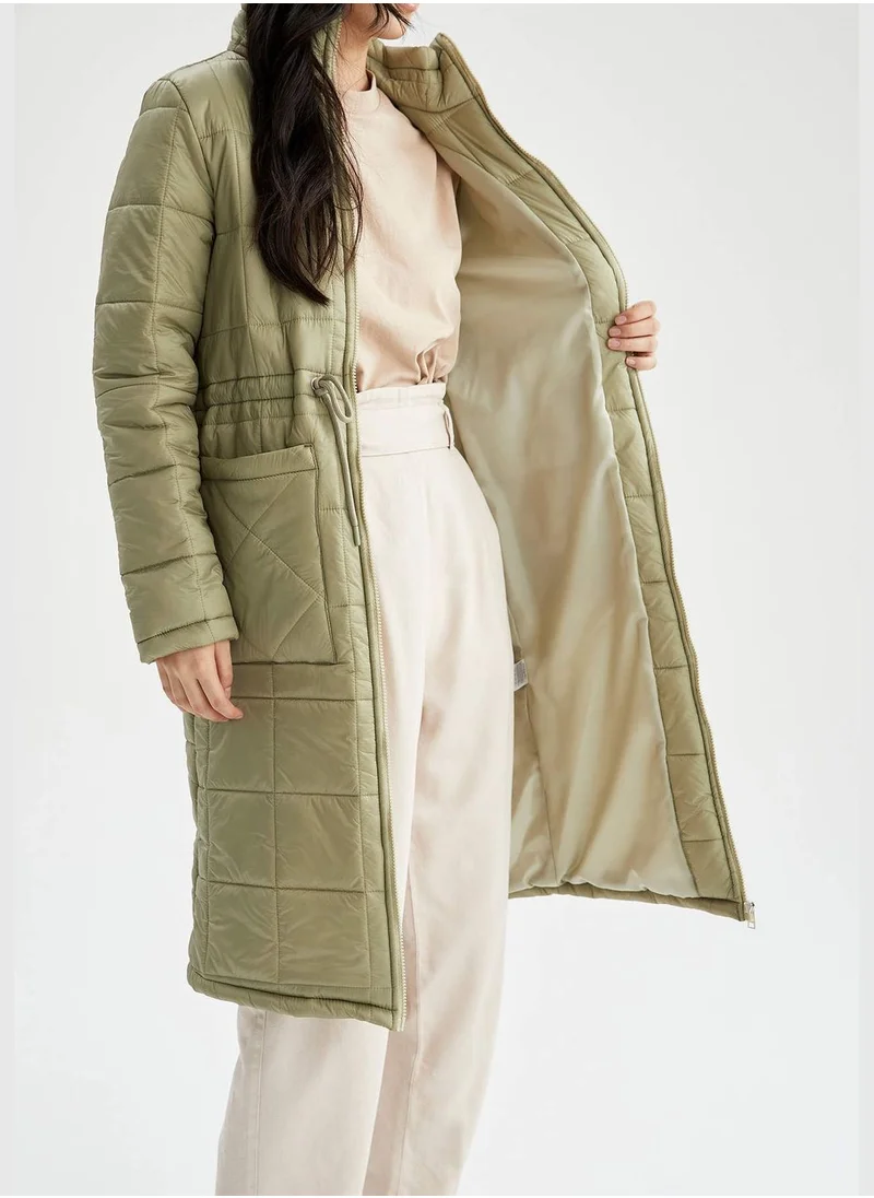 DeFacto Regular Fit Quilted Puffer Parka