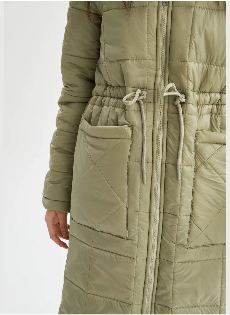 DeFacto Regular Fit Quilted Puffer Parka