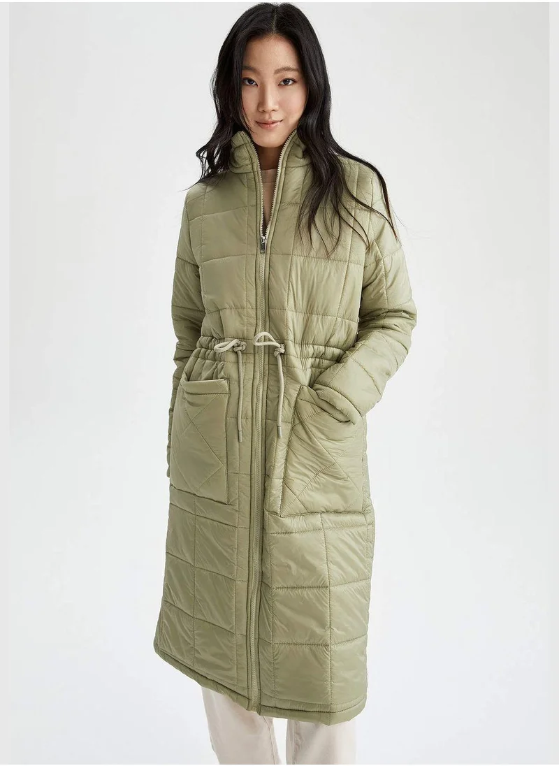 DeFacto Regular Fit Quilted Puffer Parka