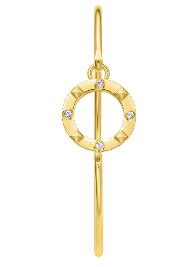 بوليس Fizzy Bangle for Women Gold Plating with crystalsPEJLG0001602