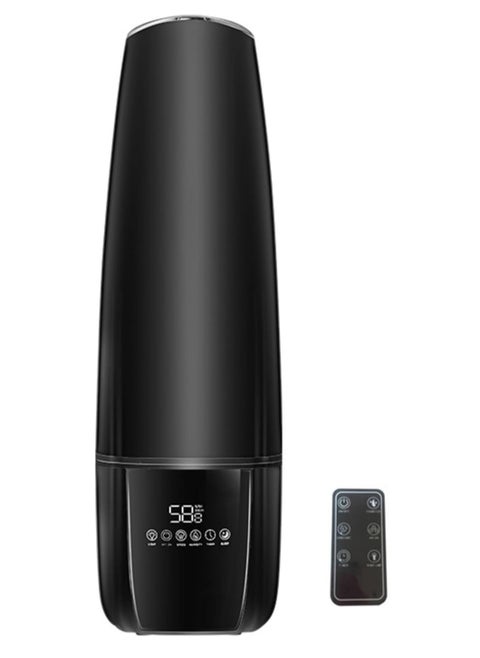 Ultrasonic Humidifier Wall Mount Aroma Diffuser, Essential Oil Diffuser, Smart Air Purifier 6.5L Capacity with Top Fill Tower Manual Humidity Control for Home Office Rooms and Quiet