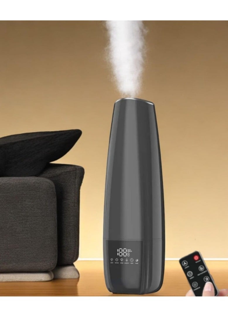 Generic - Ultrasonic Humidifier Wall Mount Aroma Diffuser, Essential Oil Diffuser, Smart Air Purifier 6.5L Capacity with Top Fill Tower Manual Humidity Control for Home Office Rooms and Quiet - Image 1