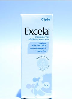 Cipla Cipla Excela Moisturiser for Oily Acne Prone Skin 50g  - Image 2