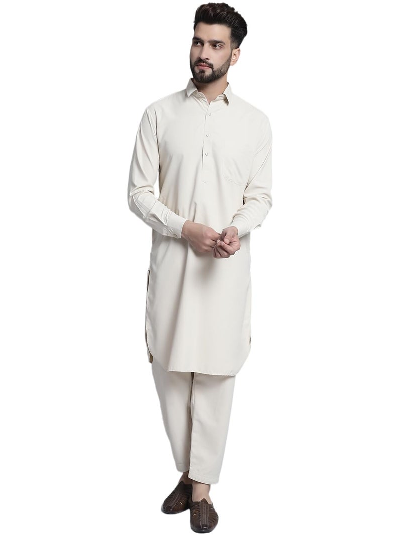 jompers قميص جومبرز القطني الرجالي بتصميم باتهاني مع السروال - Image 1