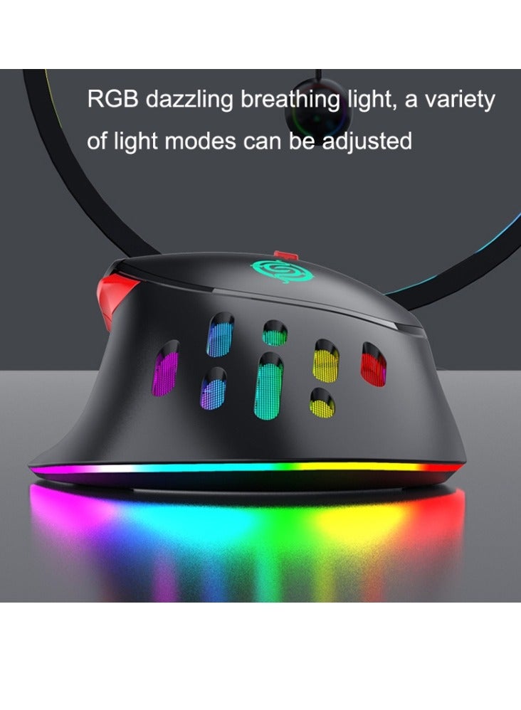 Wired Mouse RGB Light Effect , Cable Length: 1.5m/(White)/Q15 Model  - Image 5
