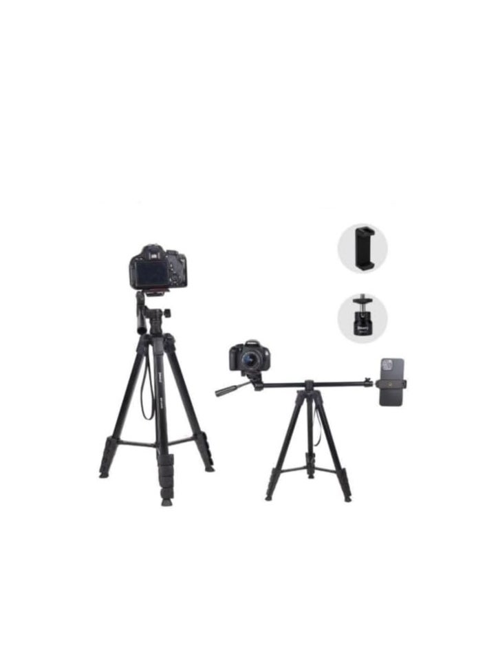 Jmary JMARY KP2209 Horizontal Extension Rod Cell Phone Camera Folding Tripod Stand  - Image 2