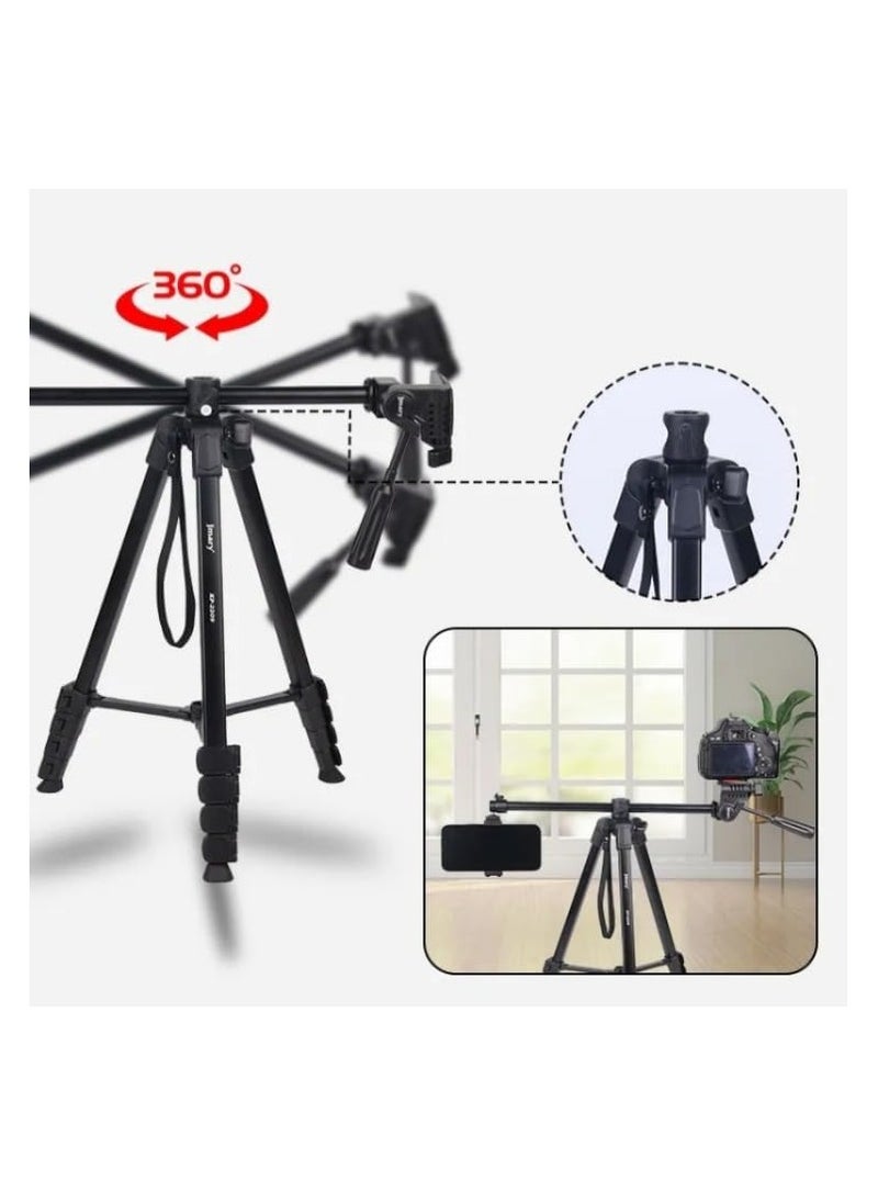 Jmary JMARY KP2209 Horizontal Extension Rod Cell Phone Camera Folding Tripod Stand  - Image 4