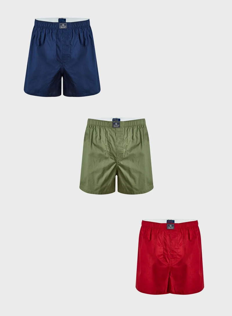 POLO RALPH LAUREN 3 Pack Essential Boxer