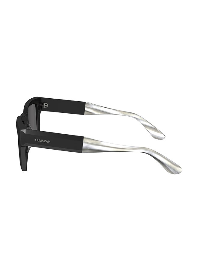 CALVIN KLEIN Unisex UV Protection Rectangular Sunglasses - CK23539S-001-5121 - Lens Size: 51 Mm  - Image 2