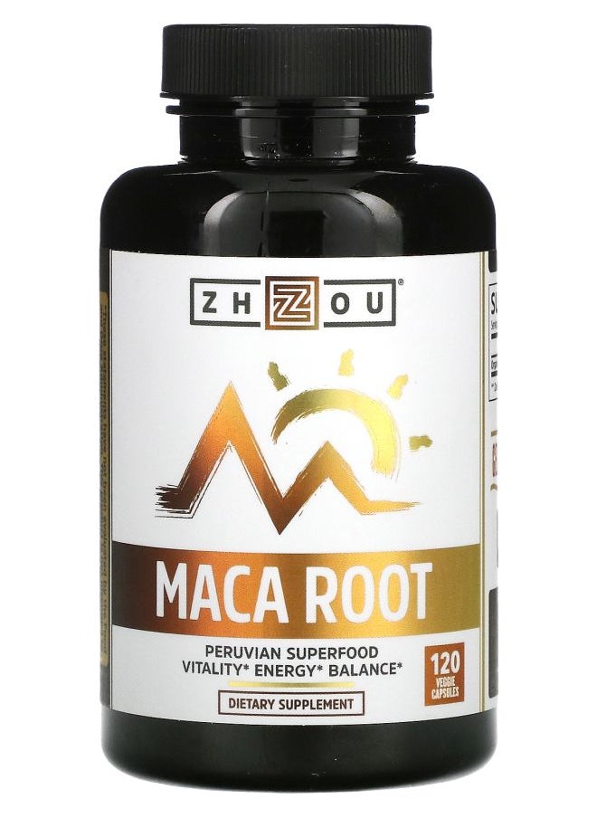 Zhou Nutrition - Maca Root 120 Veggie Capsules - Image 1