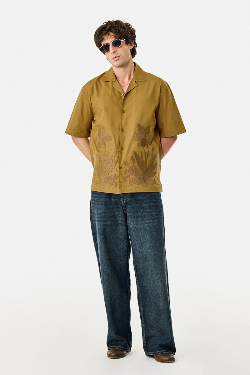 SNITCH Floral Box Fit 100% Cotton Shirt