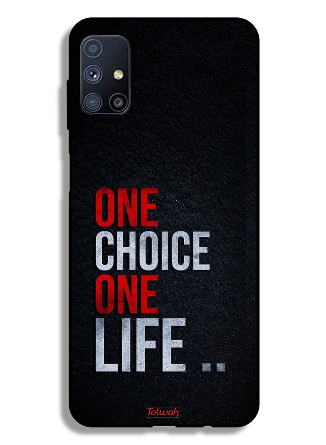 Tolwak Samsung Galaxy M51 Protective Case Cover One Choice One Life - Image 2
