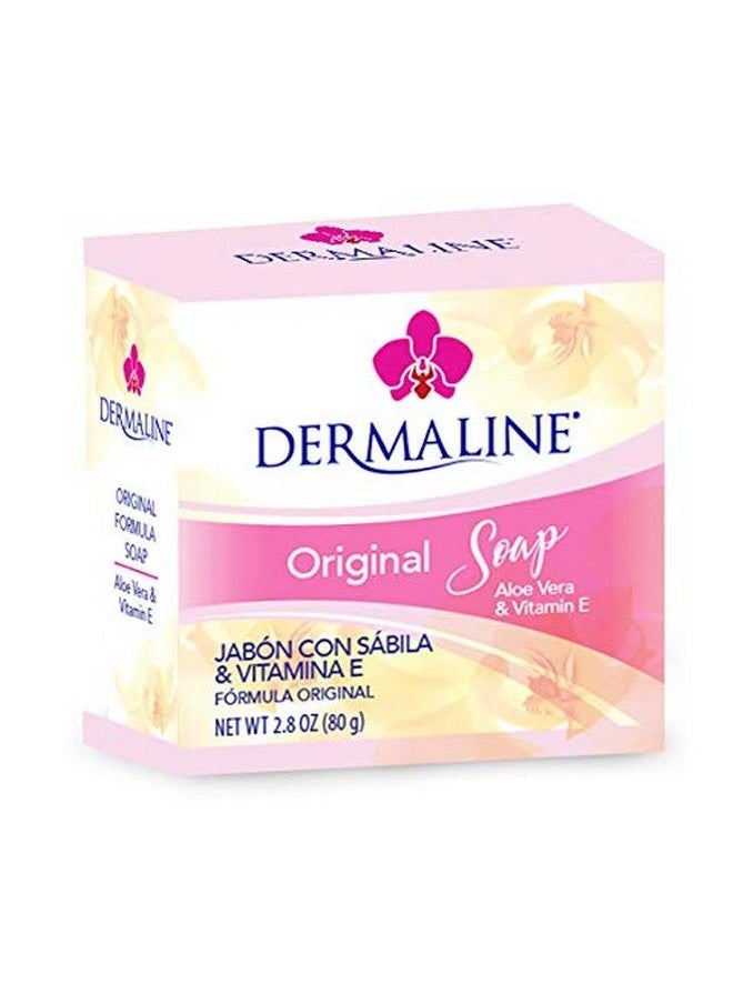 dermaline Original Soap With Vitamin E And Aloe Vera  - Image 1