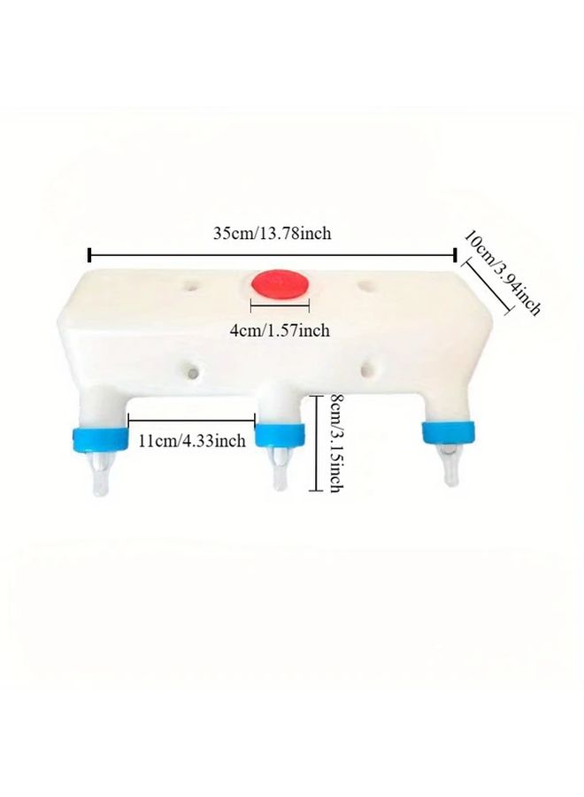 3 Pacifier Small Animal Milk Feeder No Dripping Farm Animal Feeding Device Pet Feeding Bottle 3 Position Feeding Device - Image 4