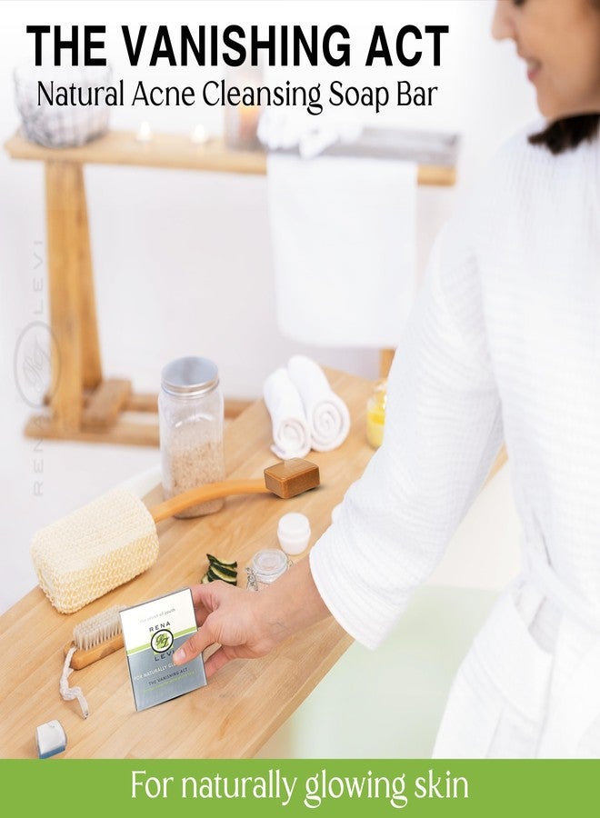 Rena Levi Vanishing Act Natural Acne Cleansing Soap Bar, for all skin types - Image 2