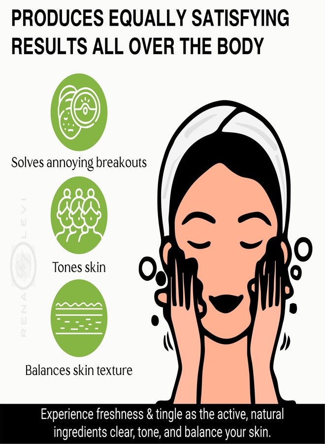 Rena Levi Vanishing Act Natural Acne Cleansing Soap Bar, for all skin types - Image 3