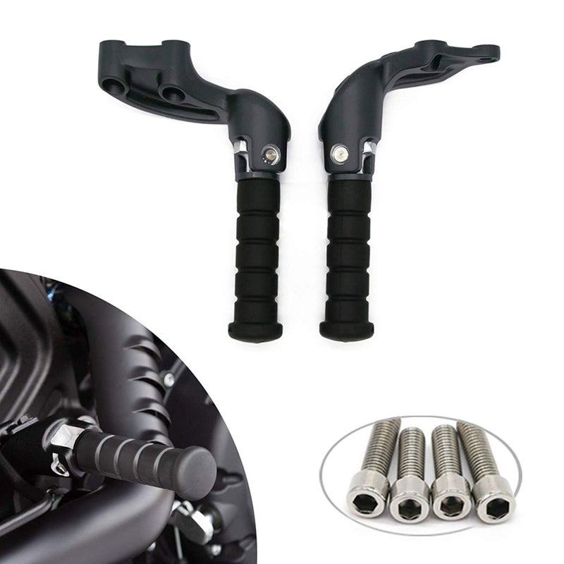 COPART Motorcycle Folding Rear Passenger Footpeg Footrest for Indian Scout 2015-2019 Scout Sixty 2016-2019