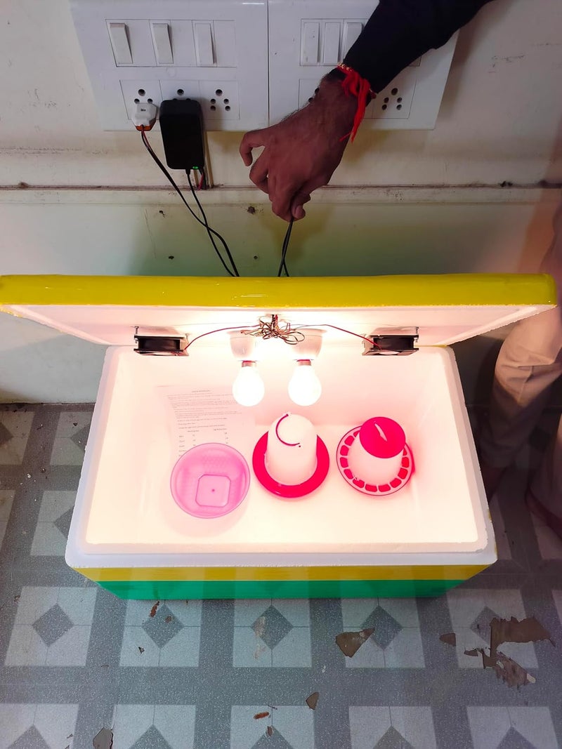 HUMBE&CO - Save Trees, Save Earth HUMBE&CO- حاضنة بيض شبه أوتوماتيكية من EPS ثيرموكول - Image 2