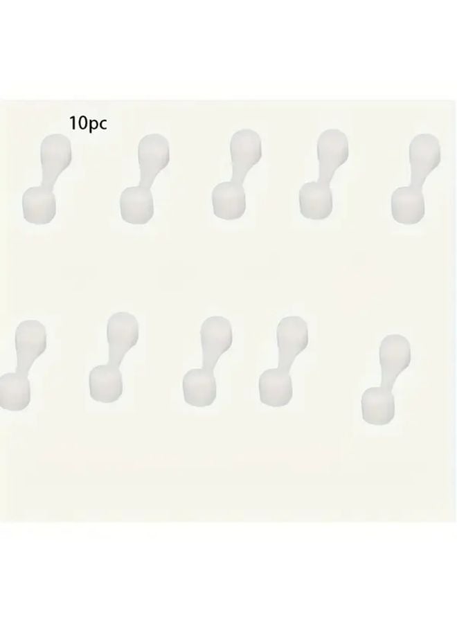 100pcs White Disposable Nasal Filter Plugs For Dust Pollen Fumes Protection - Image 3