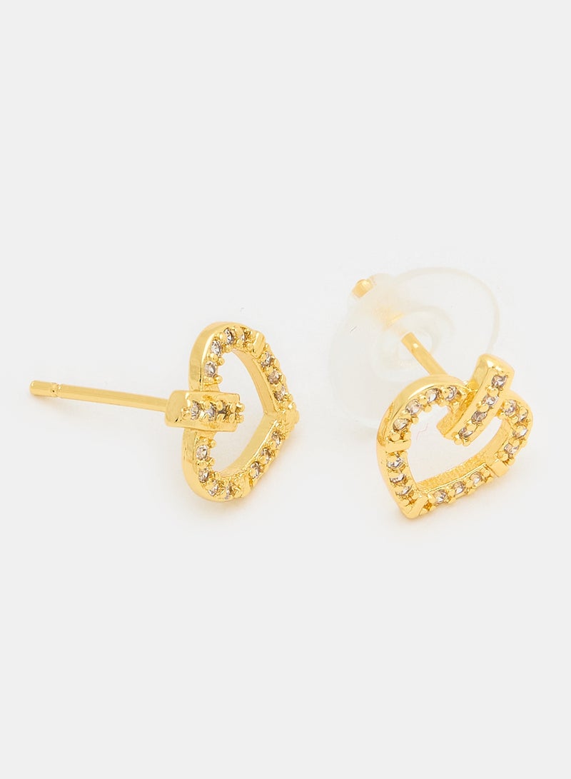 Gold Plated Earrings - Image 3