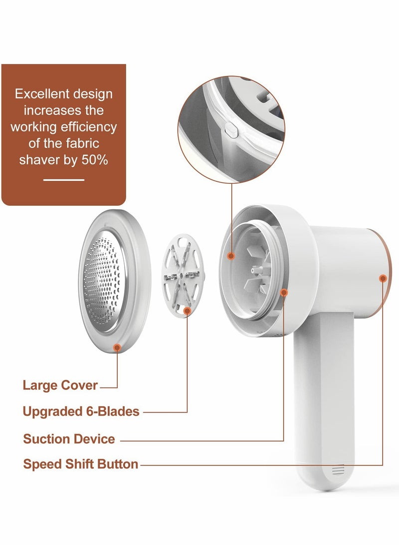 SOLARAE Electric Fabric Shaver Rechargeable Lint Remover - Image 2