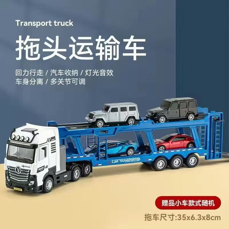 Jiaye 1:50 Alloy Car Model - Multi-Functional Transport Vehicles - Image 2