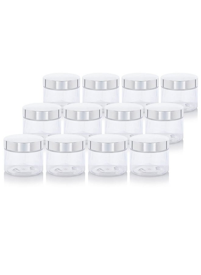 JUVITUS 120Ml / 4Oz Airless Vaccum Pump Travel Bottles For Lotions, Cream - 4 Pack  - Image 1