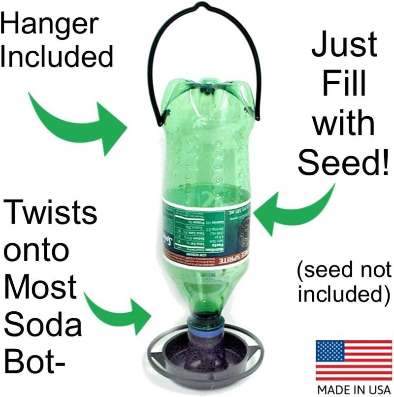 Gadjit Soda Bottle Bird Feeder Kit - 3 Pack - Image 2