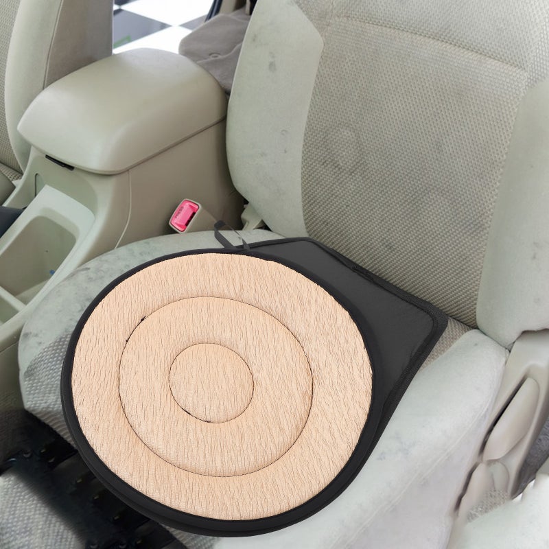 🚗 كرسي سيارة دوار مريح لكبار السن مع وسادة دوارة وسهولة الحركة - Image 2