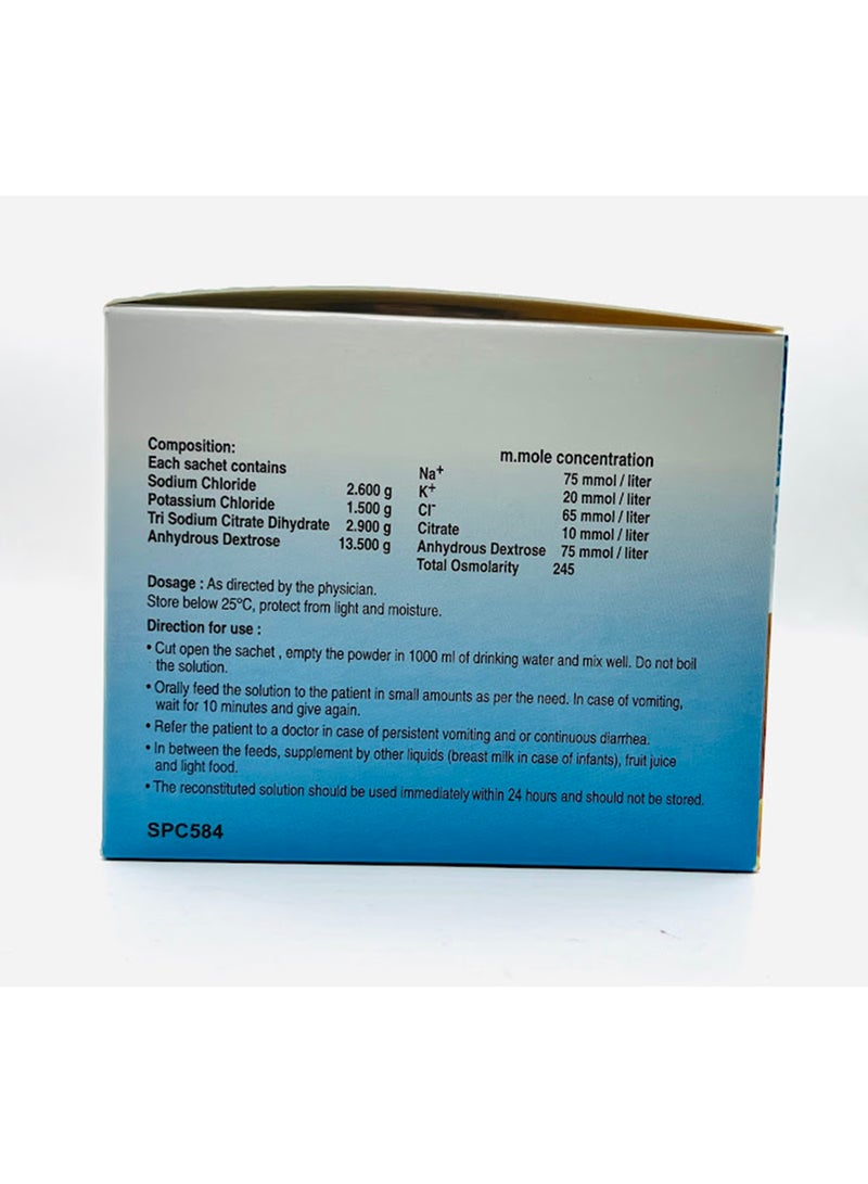 Npi مسحوق الإلكتروليت، تركيبة موصى بها من منظمة الصحة العالمية للترطيب واستعادة فقدان الإلكتروليتات - Image 2