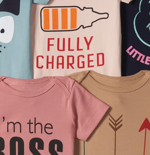 T2F Unisex Baby Rompers Bodysuits (Pack of 5) - Image 3
