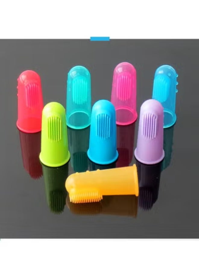 Dog Finger Toothbrush for Dogs & Cats - Puppy Toothbrush with Soft Flexible Silicone Bristles, Gentle for Sensitive Gums, Promotes Healthy Teeth & Gums, Easy Teeth Cleaning Tool - Image 5