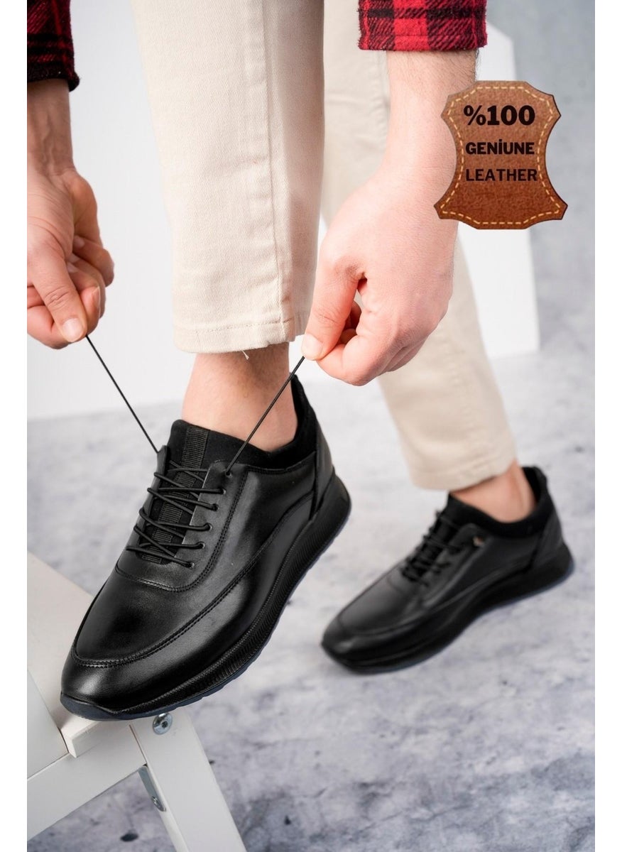 muggo Fire Guaranteed Men's Casual Classic Leather Casual Shoes  - Image 1