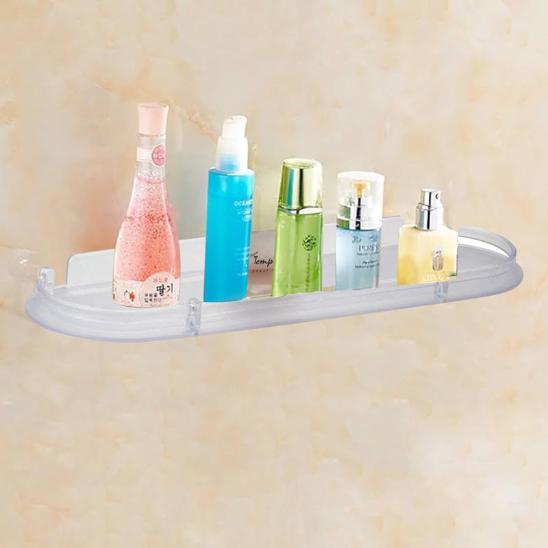 Ruhe® ABS Round Shelf/Rack Tray | Unbreakable Wall Mounted Round Shelf/Organizer/Storage Rack/Shelf Tray for Kitchen,Bathroom | (Anti Rust & Corrosion Free) | Pack of 1 - Image 5