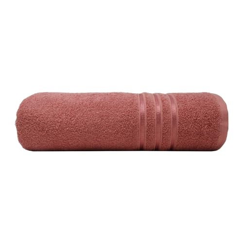 MYTRIDENT Bath Towel | Comfort Living | Quick Drying | Travel Friendly | for Men/Women | 1 Piece Large Size | 100% Cotton 400 GSM | 70 x 140 cm - Apple Red - Image 5