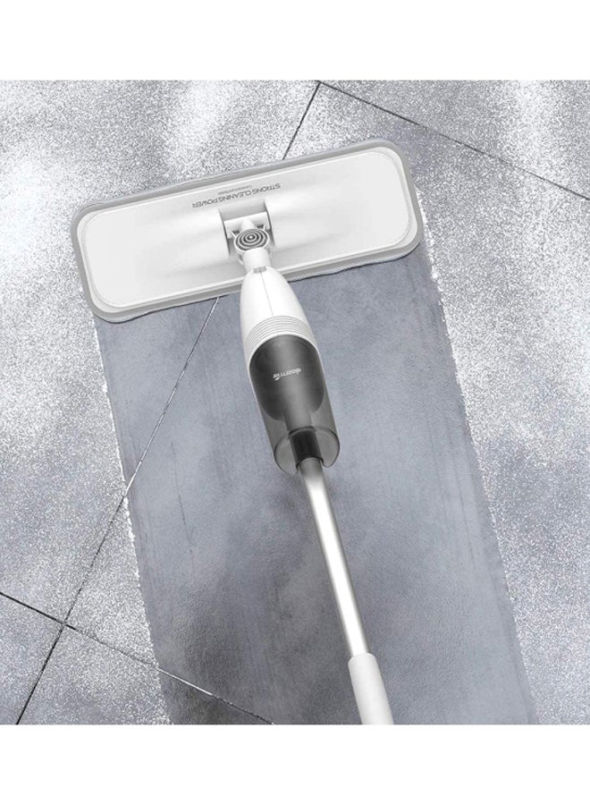 360° Rotation Spray Mop White/Black/Silver 125x660x95mm - Image 5