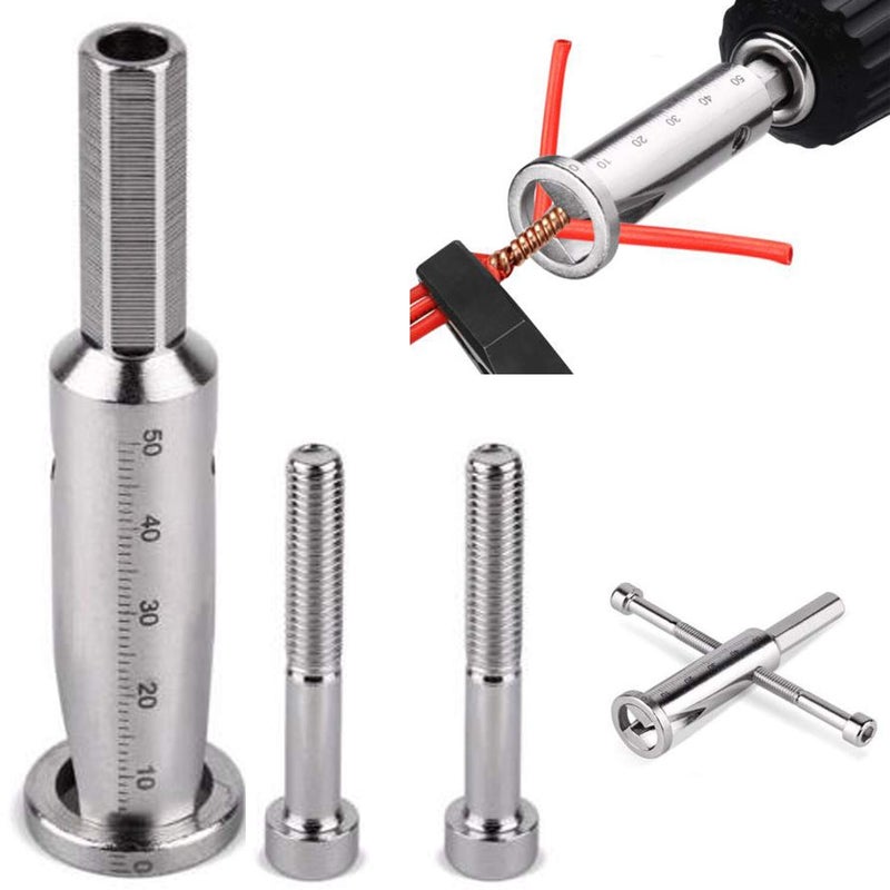 Neepanda Wire Twisting Tool Wire Stripper and Twister Quick Connector Twist Wire Tool for Power Drill Drivers Power Tool Accessories Simultaneously Stripping and Twist Wire Cable 4 Square - Image 1