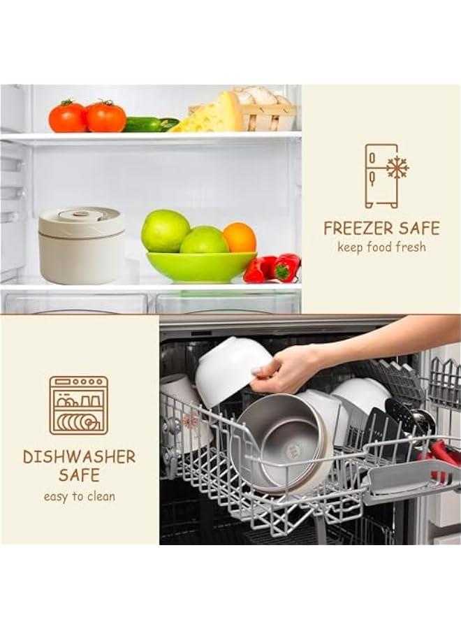 TRASSLE Stainless Steel Bento Lunch Box,Portable Insulated Lunch Container Set,Leakproof Thermal Food Container with Bag for Adults To Work, Teens to school - Image 4