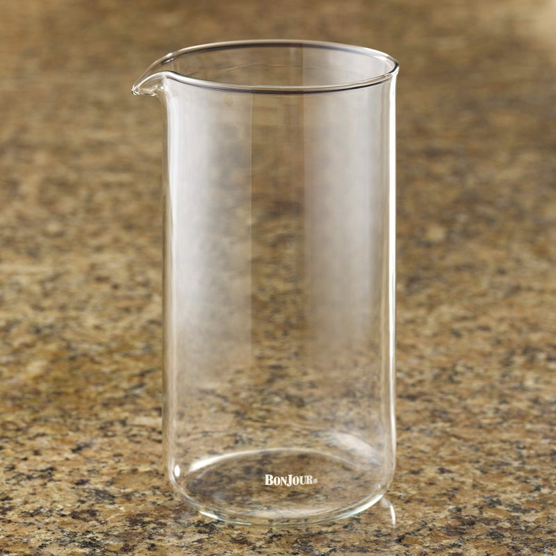 BonJour 8-Cup French Press 53315 Replacement Glass Carafe, Universal Design - Image 2