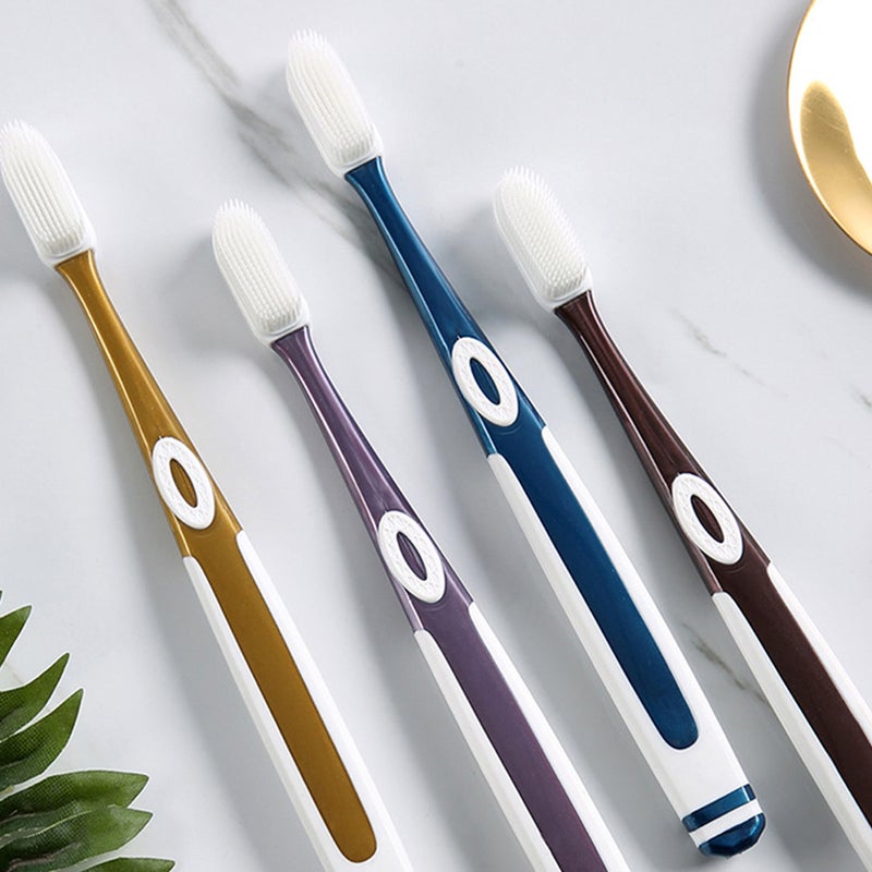 10pcs Convenient Tooth Portable Toothbrushes Household Adult Toothbrushes - Image 3