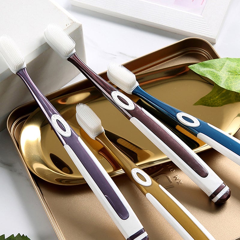10pcs Convenient Tooth Portable Toothbrushes Household Adult Toothbrushes - Image 4