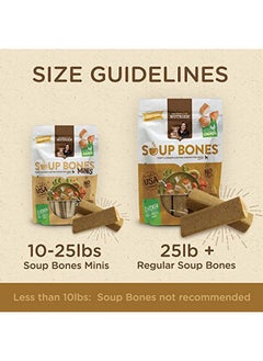 Rachael Ray Nutrish Soup Bones Minis Dog Treats, Real Chicken & Veggies Flavor, 6 Bones, 4.2 Ounces - pzsku/Z5E351C08AF20FA4A8443Z/45/_/1737032178/9a5724f6-bda4-496c-8757-0624a74bb998