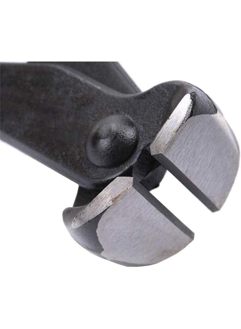 GGOOT 7Inch End Cutting Pliers High Carbon Steel Forged Flat Mouth Hardware Tools for Stripping, Nailing, Topping, Tight Line, Broken Line  - Image 5