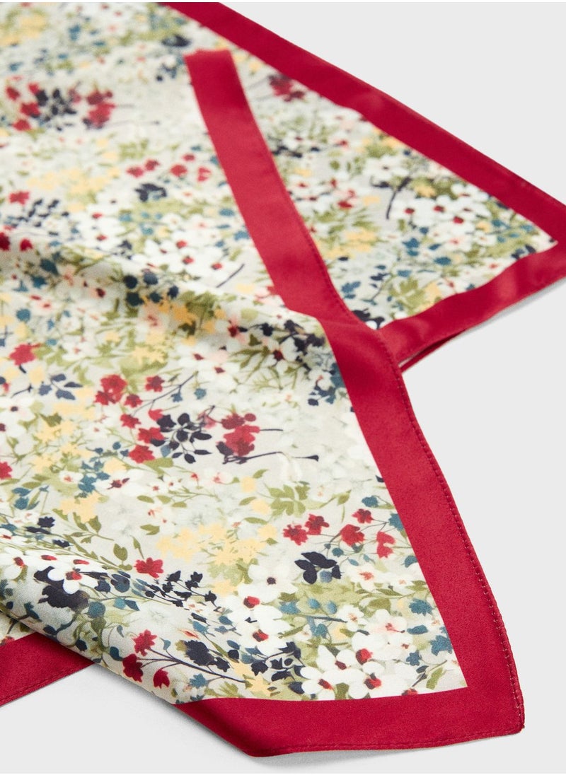 MANGO - Ditsy Scarf - Image 1