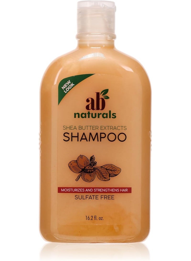 Ab Naturals Shea Butter Extracts Shampoo 16.2 OZ