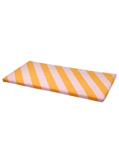 AS SEEN ON TV Bench pad pink/yellow 90x50x3 cm 
