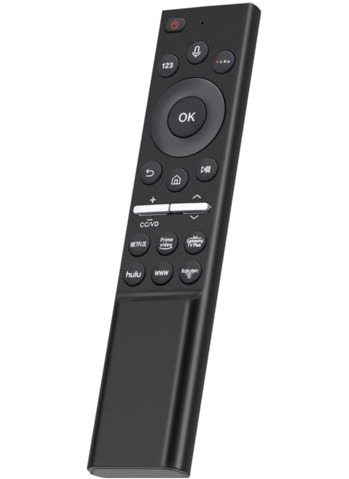 Raxoom Voice Bluetooth Universal Remote Control for All Samsung Smart LCD LED UHD QLED 4K HDR TVs with Netflix, Prime Video, Samsung TV Plus, hulu, WWW, Rakuten-TV Buttons - Image 1