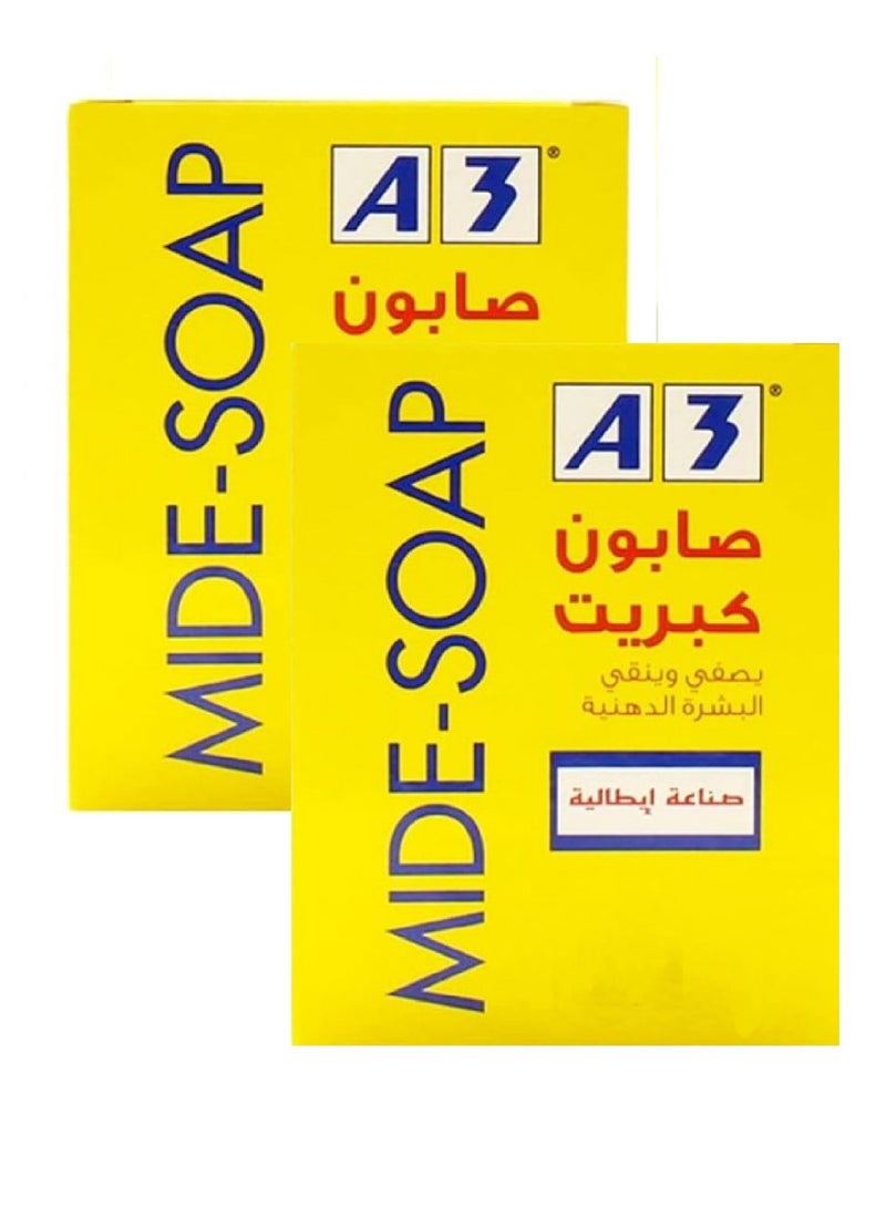 A3 Set Of Two Pieces Sulfur purifying Soap 2X100g - Image 1