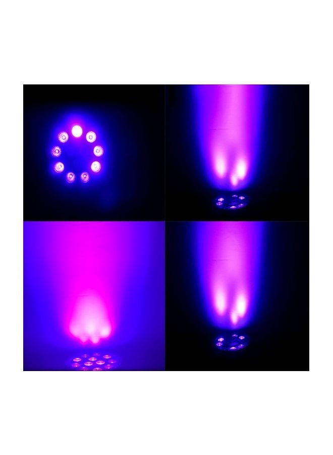 NIBEMINENT LED Ultraviolet Ste-Rilization Stage Disco Light Purple/Blue/Pink - Image 3